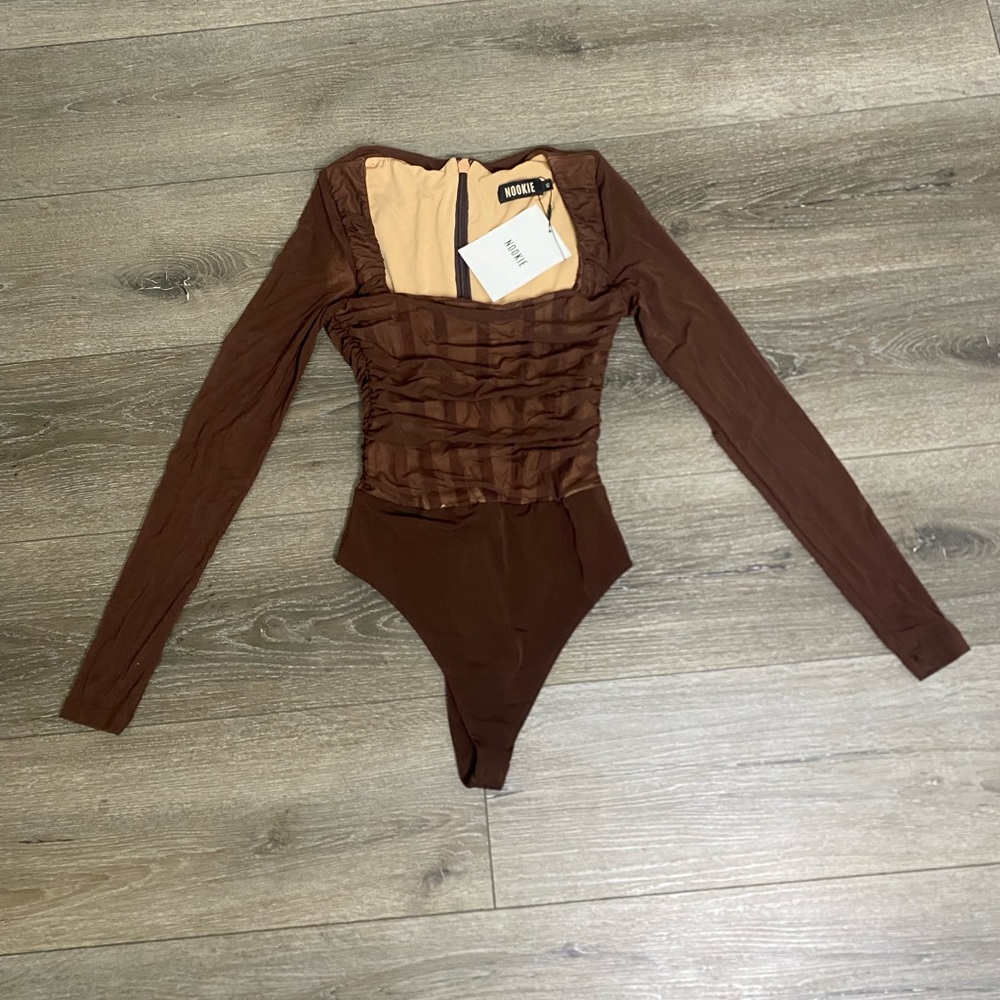Nookie brown body suit